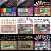 FlorVida Nail Art Flat AB Strass Acryl 21 Roosters Lege Container Gemengde Luxe Nagel Charmes Kawaii Kristal 3D Decoraties 240307