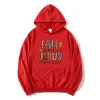 Sweatshirts Fall for Jesus He Never Leaves Sweatshirt Jesus Damen Kleidung Herbst Jesus Hoodie Harajuku Christentum Winterkleidung L