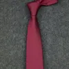 Neckband Designer Exchange of Wine Red Bee Stripe Width 7cm Men's Tie J4CP