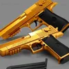 Gun Toys Desert Eagle Shell Ejection Soft Bullet Toy Gun Airsoft Pistol Foam for Boys Girls Shooting Games T240309