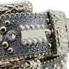 أحزمة الموضة للنساء مصممة Mens BB Simon Rhinestone Belt مع Bling Rhinestones مثل GIFILD251U