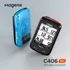 MAGENE C406PRO GPS Bisiklet Bilgisayar Navigasyon Hız Tezgahı MTB Yol Bisiklet Kilometre Sometre Bisiklet Eğitimi Bildirim Ant Sensör C406 Pro 240307