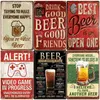Metal Painting Vintage Bar Metal Sign Retro Plaque Metal Vintage Tin Sign Alcohol Drinker Sign for Pub Club Man Cave Kitchen Wall Decoration T240309