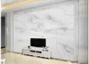 Niestandardowe tapety 3D Palanstaty ścienne Tapeta Grey Marble Tapety 2248938