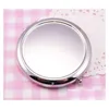 Espejos compactos Nuevo espejo de bolsillo Sier Espejos compactos en blanco Ideal para bricolaje Maquillaje cosmético Regalo de fiesta de boda 18413-1 5X / Lot Drop Deli Dh6Hk