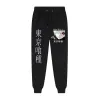 Spodnie 2022 AUTUMN Winter Men's Joggers Brand Moders Tokyo Ghoul Anime Printing Printing Pants Press Spanty Bieganie odzieży sportowej