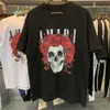 Amirirlies Rose Amari Amirl Amirlies Am amii imiri amiiri mężczyźni kobiety luksusowe projektantki moda czaszka czaszka a tshirt mały amerykański styl mody druk do3o0o