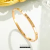 CHAUDE Cati Ten Diamant Titane Acier Bracelet Couple Plein Ciel Étoile Or Rose