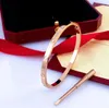 New Designer Bracelet Fashion Luxury Bracelet Classic Titanium Steel Enamel Bracelet, Gold Bracelet, Men's Diamond Bracelet Non Fading Screwdriver Nail Bracelet