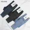 Jeans Jeans skinny per donna anni '90 Denim elasticizzato Sexy vita alta Slim Moda femminile Ufficio Pantaloni vintage a vita alla moda Jeans donna Y2K