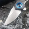 ZT 0022 Mini Folding Knife Portable Camping Pocket Knife CPM-20CV Blad CNC Carbon Fiber Handle Outdoor Defense Hunting Tools 0808 0562 BM 535 533