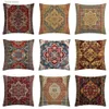 Taie d'oreiller Cas ethnique marocain à la mode des femmes préférées housse de coussin canapé décoration housse de coussin 50x50 décoration de la maison T240309