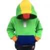 Kinderhoodie Winterkleding Pullover Hoody Jongens Anime Game Cosplay Jas Fleece Tops 240227