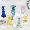 Vazen Glas-in-loodvaas vuurvrij rotan aromatherapie fles hoog borosilicaat decoratie woonkamer bloemstuk hydrocultuur L240309