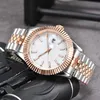 2024 تاريخ الرجال فقط شاهد ساعة Women's Watch Quartz Automatic Watches عالية الجودة من الفولاذ المقاوم للصدأ من الفولاذ المقاوم المقاوم للصلب الماس مراقبة مصمم مائي يرتدي ساعات معصم