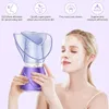 Face Steamer Deep Cleanser Mist Steam Sprayer Spa Skin Vaporizer Bevorder de bloedcirculatie 240306