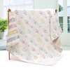 Blankets Baby Breathable Cotton Knitted Stroller Bassinet Nursery Quilts