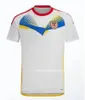 24/25 Venezuela Soccer Jerseys 2024 Home Soteldo Rondon Savarino Rincon Maillots de Foot Shirt Cordova Bello Sosa Kit Kit Football Mundus