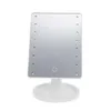 Specchi compatti Nuovo specchio per trucco Touch Sn con rotazione a 360 gradi con 16/22 luci a LED Tavolo da toeletta professionale Desktop Make Up Drop Dhmc1