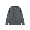 Damen Designer Hoodie Sport Classic Kapuzen-Print Fleece-Sweatshirt Grau Fashion Hoodies Pullover