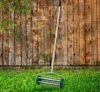 Rolling Lawn Aerator wytrzymałą trawę noża rolka kolca ogrodowa Suchy Garden1523068