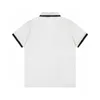Правильная версия P Семейная треугольная деловая повседневная рубашка-поло P Семейная мужская английская джентльменская простая футболка с воротником-поло с коротким рукавом