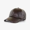 Cappellini con sfera JAMONT Marchio di alta qualità in pelle PU Berretto da baseball da uomo caldo Casquette papà cappello di snapback maschio osso masculino montato