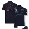 オートバイアパレルF1レーシングTシャツ夏のチームカスタムドロップ配達自動車用オートバイ付きシャツの短袖シャツオートバイACCE DHCAD