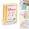 Kinderen Automatische Floss Box Grote Capaciteit Presstype Tanden Sticks Houder Herbruikbare Organizer Dispenser 240309