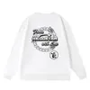Hellstar Street Designer Sweter Paris Winter Fashion okrągła szyj bluza luźna dzianinowa kurtka swetra modna modna bluza z kapturem