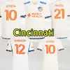 2024 FC Cincinnati Soccer Jerseys 24 25 Hagglund Obinna Vazquez Home Away Miazga Football Shirt Thailand Quality Men Size S-XXL Fans Player 2025