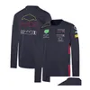 Motorradbekleidung Neues F1 Racing T-Shirt Team Langarmtrikot Maßgeschneiderte Drop-Lieferung Automobile Motorräder Motorradzubehör Dhypq