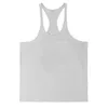 Débardeurs pour hommes Entraînement Tanktop Muscle Guys Gym Vêtements Bodybuilding Stringer Top Hommes Coton Gilet Y Retour Chemise Sans Manches Sports Singlets