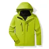 Diseñador Arcterys Chaquetas con capucha Archaeopteryx Sprint Coat para hombre para mujer Tres en uno Sprint Coat Dos piezas Conjunto de abrigo impermeable y cálido Lg FFOS