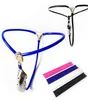 Cintos Preto Azul Rosa Invisível Calças Dispositivo Masculino Pênis Galo Gaiola Bondage Kits Brinquedos Sexuais para Homens G7-4-944910985