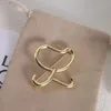 Luxe Designer Sieraden Eenvoudige Letter Pins Broche Vrouwen Gouden Broches Heren Klassieke Merk Broche Ontwerpers voor Sacrf Suit Feestjurk Accessoires