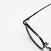 Erkekler için Optik Gözlükler Kadınlar Retro Tasarımcı GMS-634TS Moda Sayfası Gözlükleri Titanyum Çerçeve Ayrıntılı Elastikiyet Kare Stil Anti-Blue Hafif Lens Plakası Kutulu