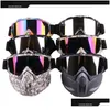 Лыжные очки оптом-Мужчины Женщины Лыжные сноубордические снегоходные очки Маска Снежные зимние лыжные очки Солнцезащитные очки для мотокросса Прямая доставка Sp Dhmty