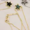 Colares de pingente 2024 Kendras Scotts Neclace Jóias Sequin Star Colar Elegante e Elegante Estilo Simples Personalizado Multicolor L240309