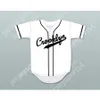 Gdsir Crooklyn Black on White Baseball Jersey任意の名前または番号ed