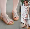 2024 neue Sommer Baby Mädchen Sandalen 3 Farben Mode Süße Perle Baby Mädchen Schuhe Anti-slip Weiche Sohle Strand sandalen Erste Wanderer Prinzessin Schuh