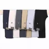 6 kolorów Casual Pants Mężczyźni jesień biznesowy elastyczne spusty mążce męskie marka szare białe khaki 240305