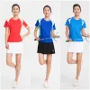 T-Shirt New Badminton Shirt Women Child Table Tennis Short Sleeve Tee Breathable Light Golf Jersey 2023 Ping Pong Training Clothes