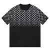 shirt Spring trend street fashion mens round neck letter printed t-shirt loose casual vacation clothing polo