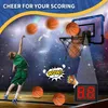 Novelty Games Ring Basketball Hoop Wall-mounted Indoor Training Home Kids Basketball Toy Mini Basketball Hoop Set For Kids Outdoor Games T240309