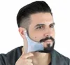 Beard Shaping Tool 8 in 1 Beard Comb Multiliner Beard Shaper Template Comb Kit Transparent Works with Any Razor6718948