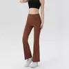 Alolulu Women's Yoga Nya högmidjade byxor för snäv montering av smala fit utomhus fitness leggings