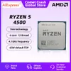 AMD Ryzen 5 4500 Processor R5 4000 Series CPU 100% Helt ny 6-kärnig 12-thread Socket AM4 Desktop PC Gamer Processor Kit Ryzen