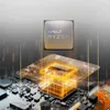 AMD Ryzen 5 4500 Processor R5 4000 Series CPU 100% Helt ny 6-kärnig 12-thread Socket AM4 Desktop PC Gamer Processor Kit Ryzen