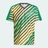 2024 2025ジャマイカサッカージャージーホームアウェイアールホイットモアドーズシンクレアアントニオニコルソントレーニングユニフォーム24 25試合前のTシャツ